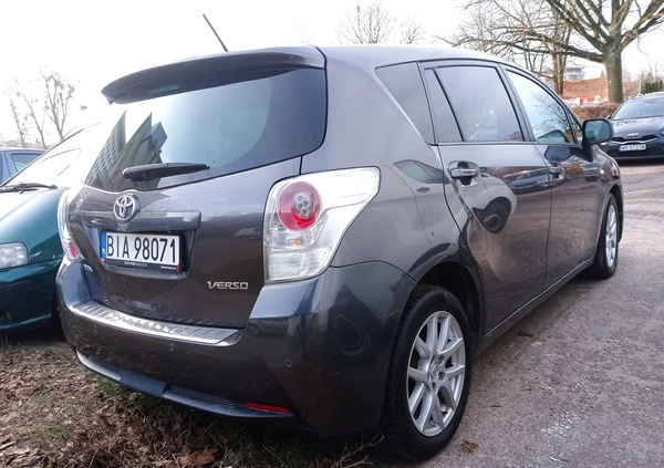 Toyota Verso cena 26950 przebieg: 161671, rok produkcji 2009 z Białystok małe 379